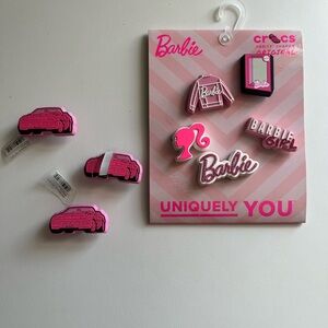 CROCS Barbie Jibbitz Charm Pack with 3 Additional Charms